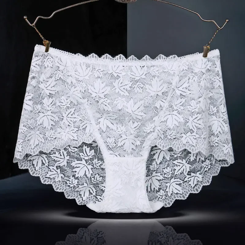 langerie sexy underwear women plus size briefs female lace hollow lace high waist ropa interior bragas lenceria sensual