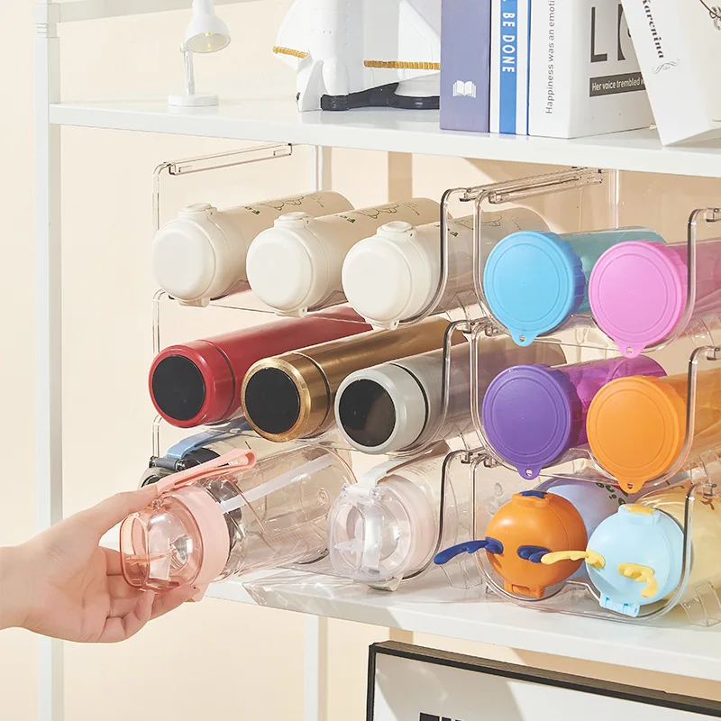 Stackable Cup Holder Suitable for Cabinets Kitchen Storage