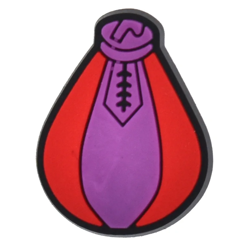 Vibrant Red Boxing Shoe Charms