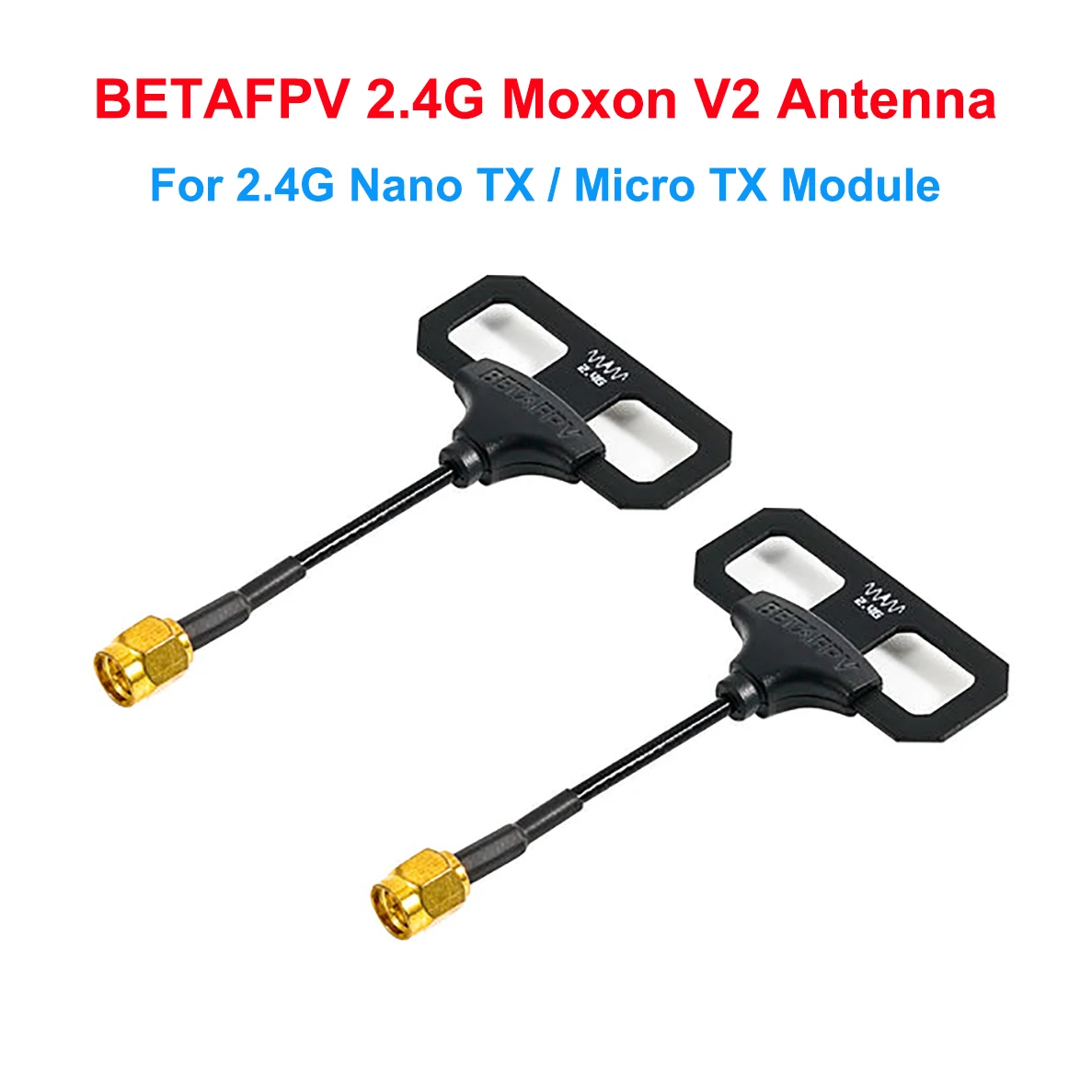 Antenne Moxon 915MHz/2.4GHz pour Drone FPV ELRS - Lot de 5