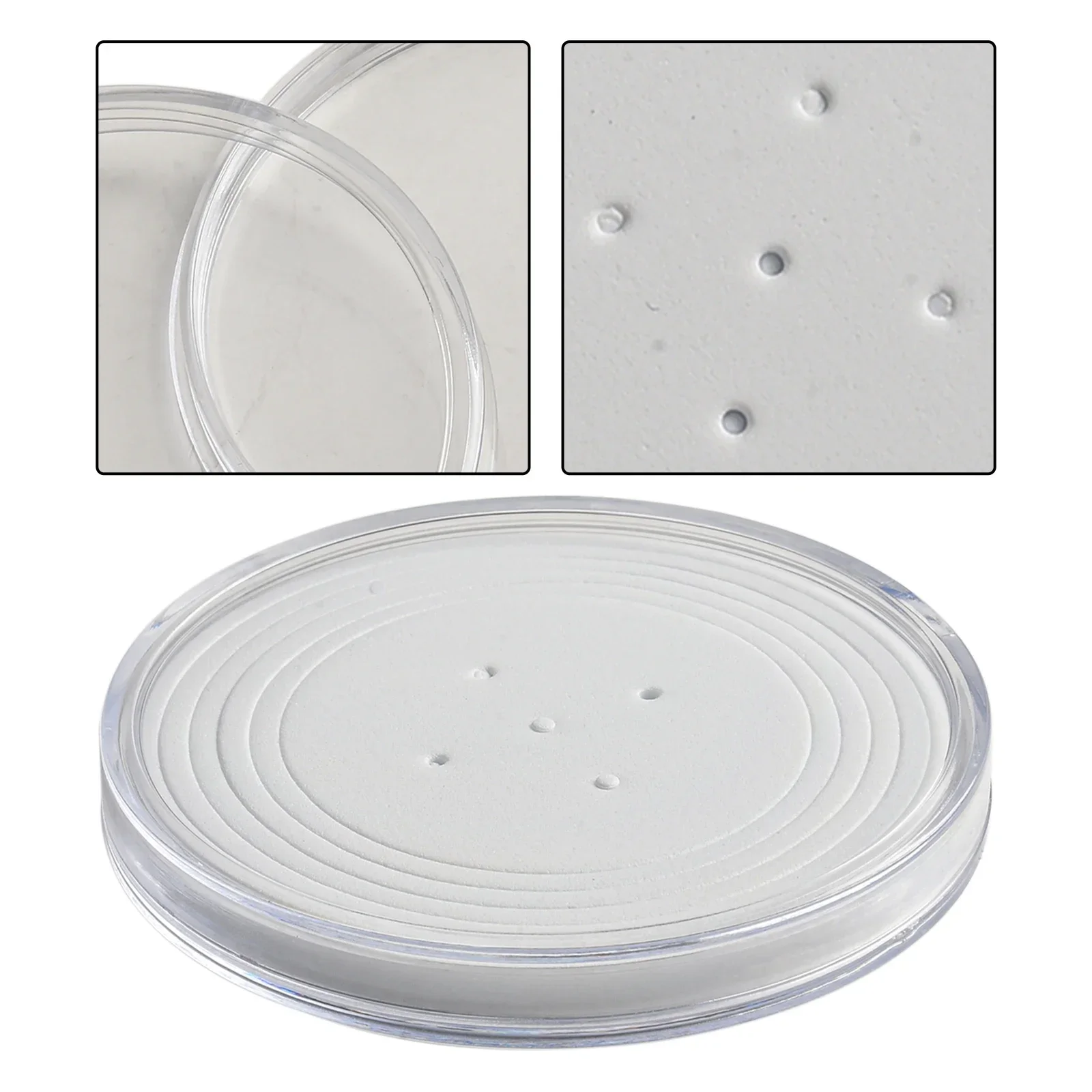 100 Pièces Porte Capsules Transparents De 30 Mm Pour Pièces De