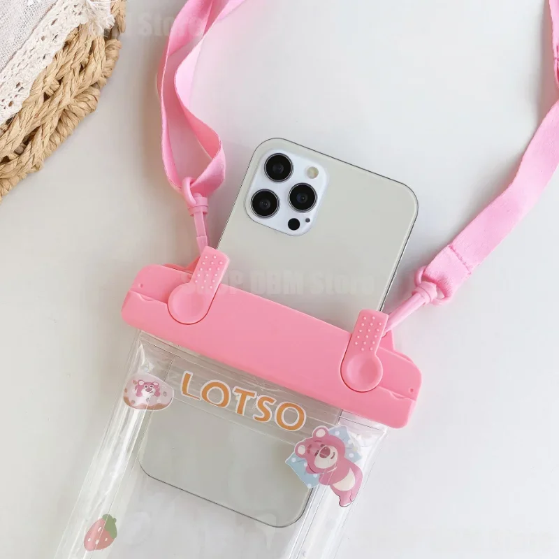 Disney Mickey Mouse Pouch Universal Waterproof Phones Useful Dropping Convenient To Use Lightweight Portable Bags
