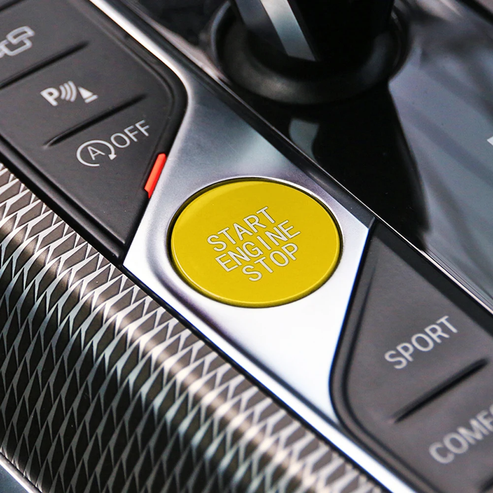 자동차 시동 엔진 정지 스위치 점화 버튼 교체, BMW 1 2 3 4 8 X5 X6 X7 Z4 시리즈 F40 F44 G20 G22 G14 G05 G06 G29