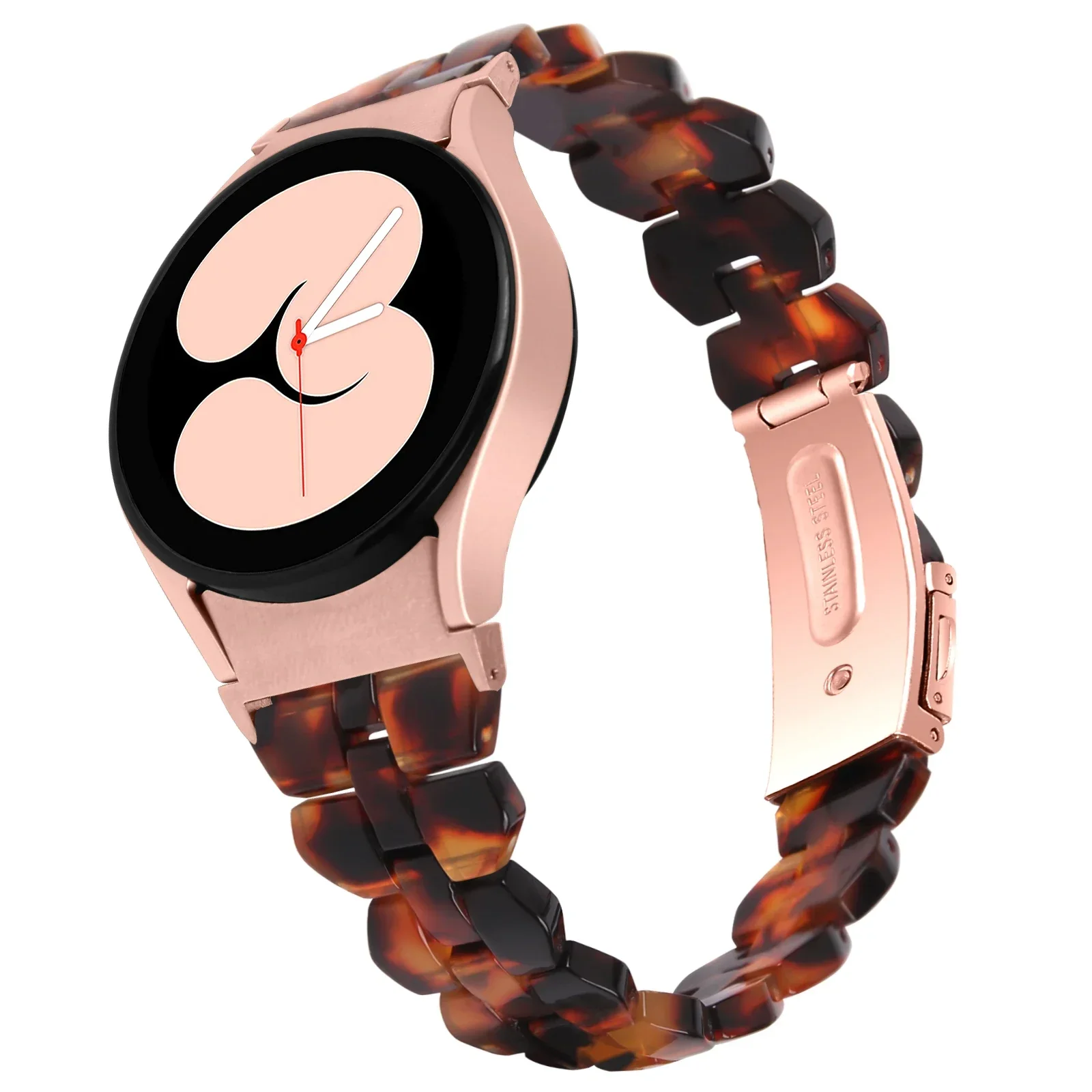 Elegant Women's Resin Bracelet Smartwatch Wristband