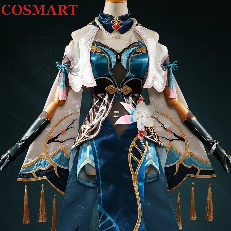 

COSMART Honkai: Star Rail Women Ruan Mei Cosplay Costume Cos Game Anime Party Uniform Hallowen Play Role Clothes Clothing Dress