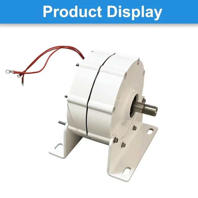Low RPM 2KW / 3KW / 4KW Permanent Magnet Generator 12V 24V 48V 96V for Alternative Energy Systems 5