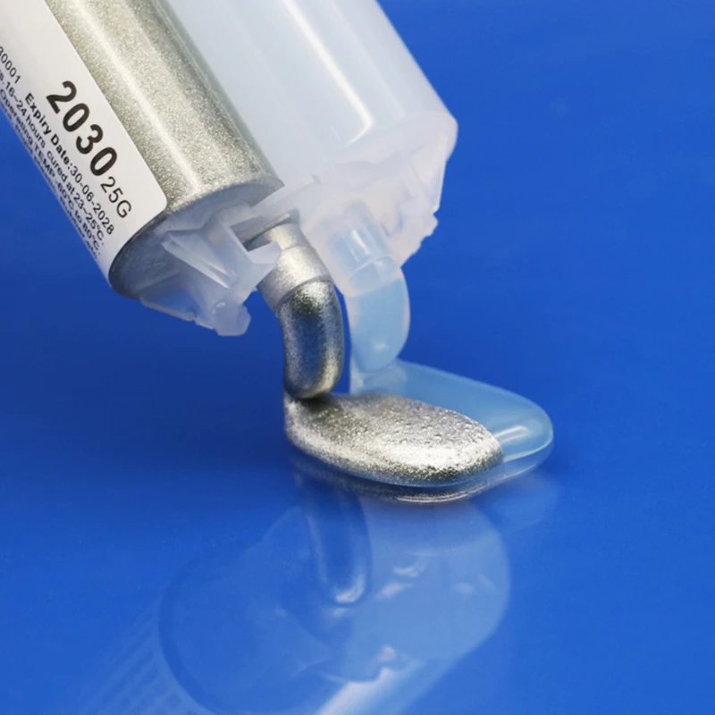 Adesivo Epóxi Padrão Argent Cola ab Reparação de Ligação Metais Plásticos Endurecedor Claro Prata 90 Minutos 25g 2030