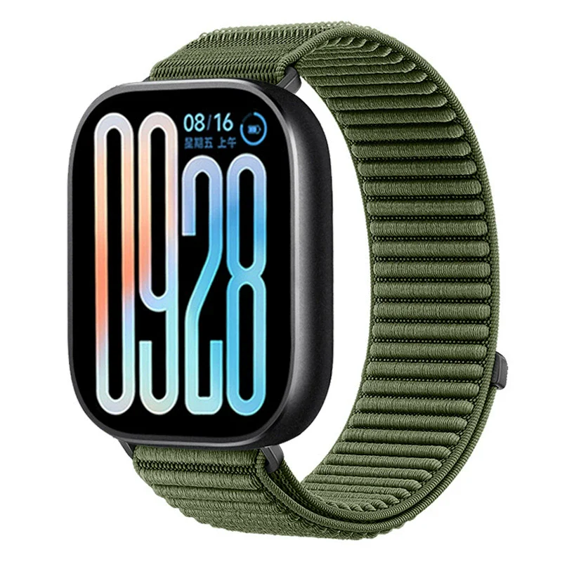 حزام حلقة من النايلون لساعة Redmi 5 4 حزام ساعة قا...