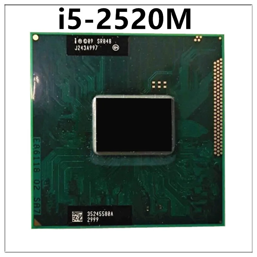 Core i5 2520M I5-2520M SR048 2.5GHz SR048 Socket G2/rPGA988B Processor cpu