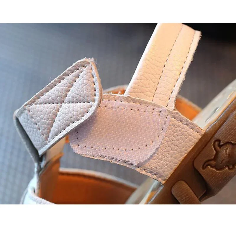 Toddler Boy Sandals Kids Summer Beach Shoes Soft PU Leather Closed Toe Sandals Size 21-30 baby shoes kids shoes children sandals kids sandals beach shoes