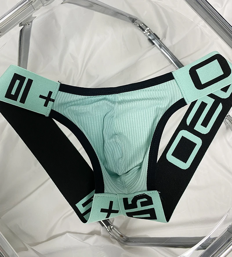 Cotton Hip Raise Men Underwear Jockstrap Panties Tanga Thong and G String Underpants Quick Dry for Mens Underwear