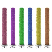 Colorful Beak Grinding Stick Non-toxic Parrot Paw Stick Eco-friendly Creative Reusable Durable Funny Portable Pet Bird Supplies 2