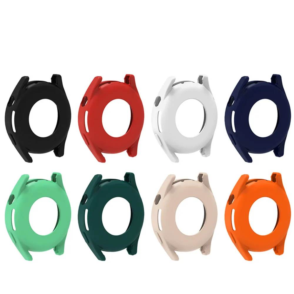 Colorful Silicone Protective Cover for Huawei GT3 46mm with Scale
