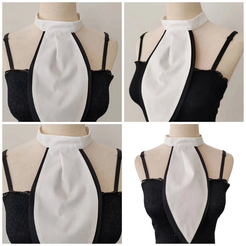 

Victorian Collar Elegant Girls Blouse Collar False Lapel