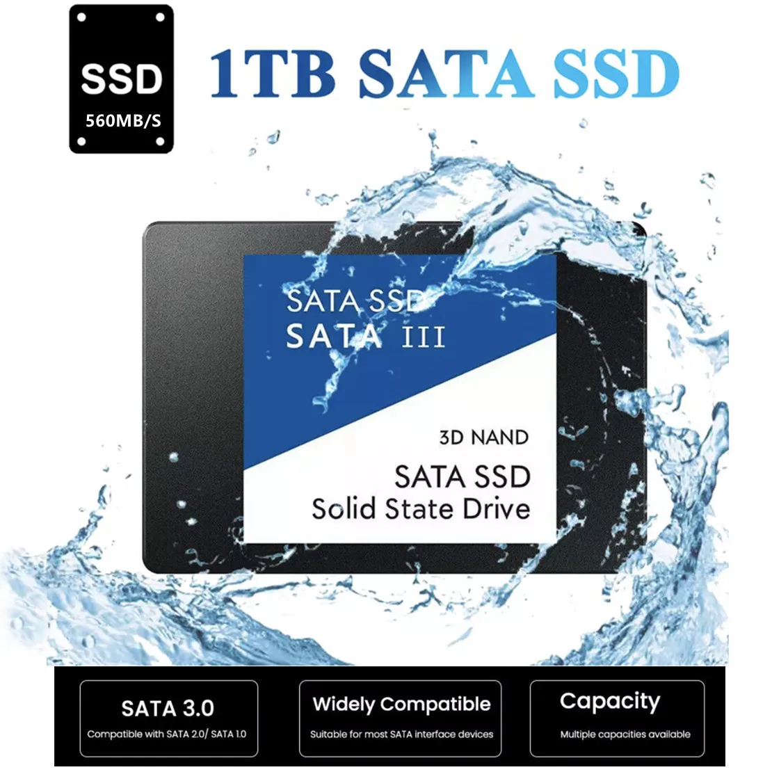 레노버 고속 SATA SSD 2.5 인치 고속 SSD 4TB 512GB HD 1TB 내장 SSD 2TB 솔리드 스테이트 드라이브, 노트북 SSD 노트북용