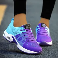 Women Vulcanize Shoes Platform Casual Sneakers Shoes Flats Mesh Breathable Running Shoe Chunky Summer Sports Tenis Shoes 2023