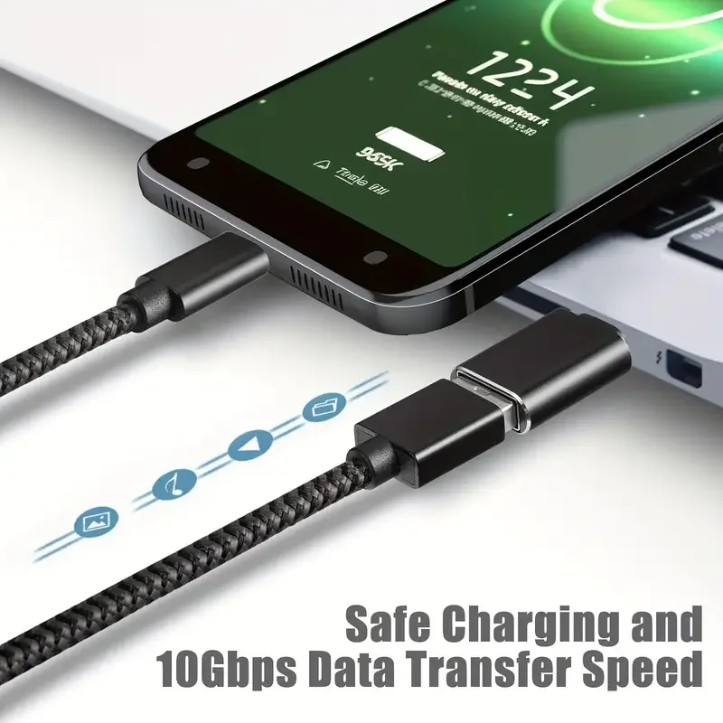 USB-C - USB 3.0 어댑터, 고속 데이터 전송, Smartp용 컴팩트 USB Type C 커넥터