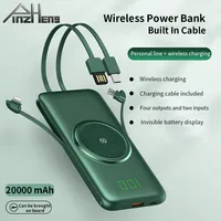 PINZHENG 20000mAh Wireless Charger Power Bank 1