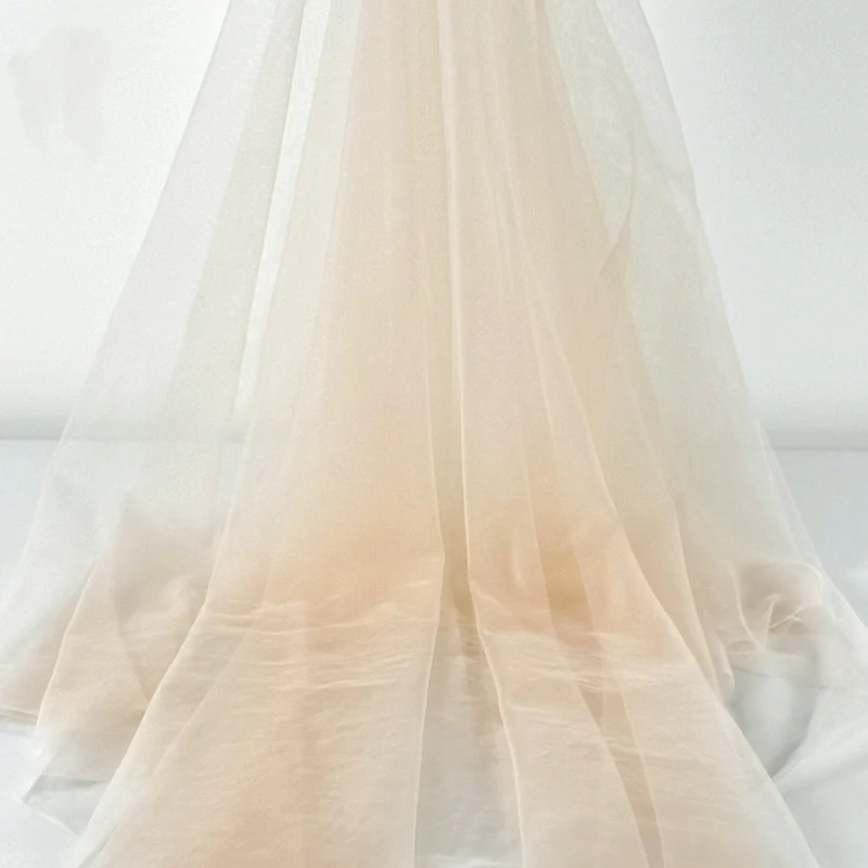 Lilac and Yellow Soft Tulle Fabric for Creative DIY Projects and Elegant Decor