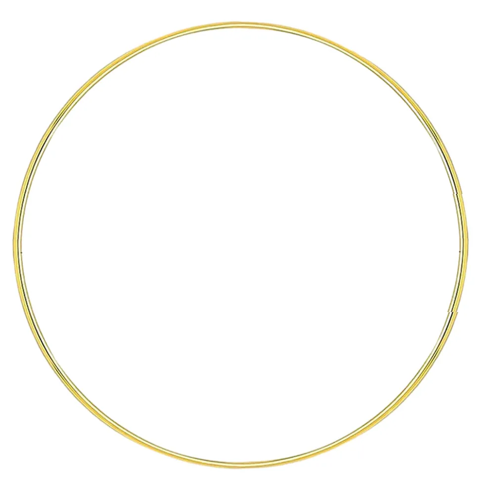 

Потрясающее Золотое железное кольцо для свадеб и вечеринок, галстук на ваших любимых искусственных цветах для персонального прикосновения