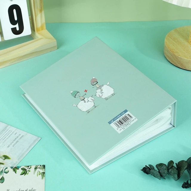 Album Fotografico, Cm 21x28 Con Taschette, Disegno Cuori, Contiene 200 Foto Cm 13x18 - Foto 6