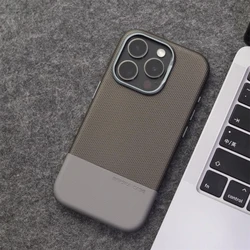 Leather Case with MagSafe Compatibility and Alloy Lens Protector - iPhone 17 Air (LLPJ Coffee)