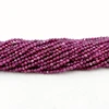 Natural Faceted Ruby 2 3 4MM Micro Tiny Small Seed Round Gemstone Beads For Jewelry Mkaing DIY Waist Bracelets Neckalce Anklet 2