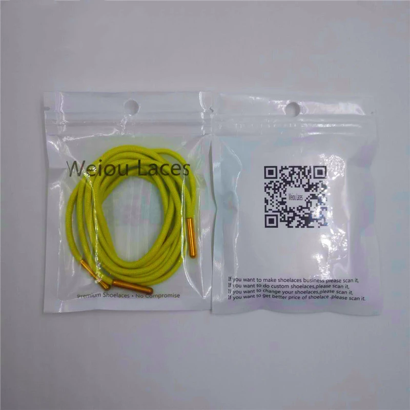 Weiou 30 Pairs Bulk Order 100% Cotto Waxed Ropes Solid Colored Casual Dress Matin Shoe Lace With Golden Metal Aglet Dropshipping