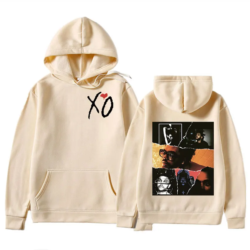 The Weeknd felpe autunno Fashon felpa Vintage Hip Hop felpa con cappuccio  abbigliamento uomo Harajuku Streetwear Pullover oversize con cappuccio -  AliExpress