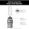 Ninja BN300C, Personal Nutri-Blender With Ice-Crushing Technology, Black/Silver, 700W 2