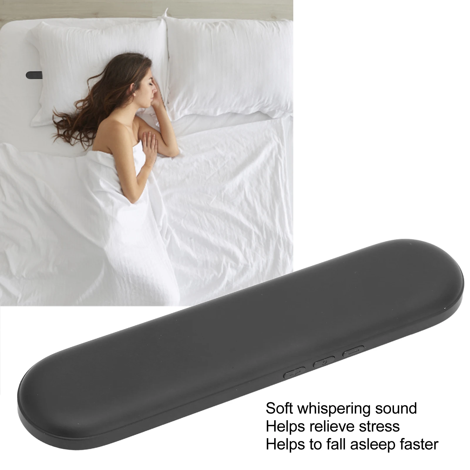 Bluetooth Speaker Portable Speaker Audio Speakers Bluetooth Pillow Speaker Portable Mini Bone Conduction Sleeping Speaker with Stereo Bass for Deep Sleeping Bluetooth