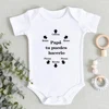 Party My Crib 2am Milk Bring a Bottle Funny Infant Onesies Fashion Creative Newborn Baby Girl Boy Clothes Bodysuit Fast Delivery 4