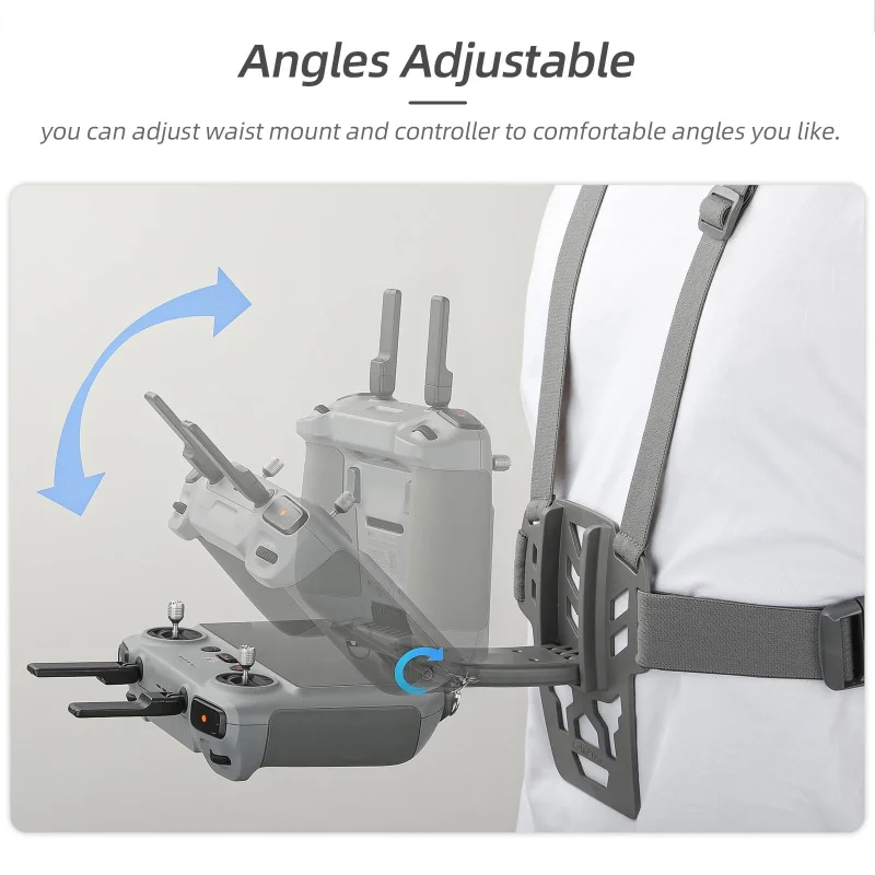 รูปสินค้า สายคล้องคอ DJI Drone Controller ยึดคอนโทรลเลอร์ได้ 2 จุด คล่องตัว