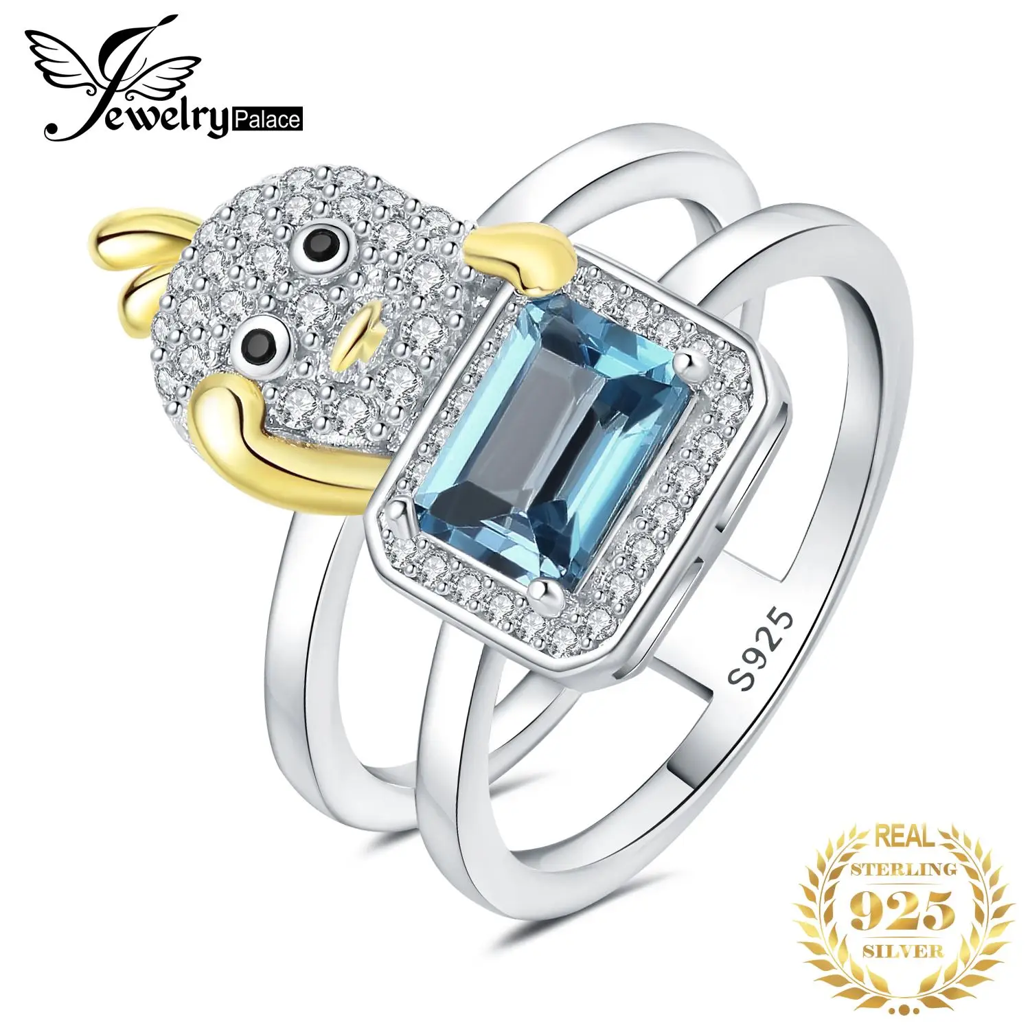 

Женское кольцо из серебра 925 пробы, с изумрудом