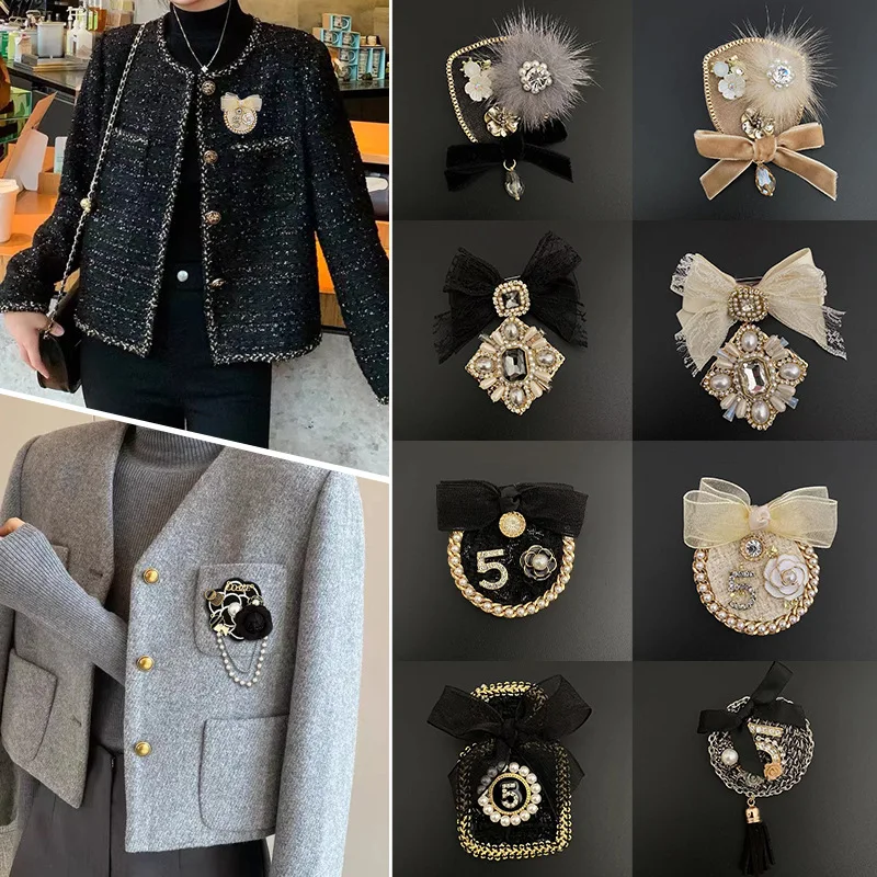 PACKOVE Brustkrebs Awareness Broschen - 2er Set Mit Strass