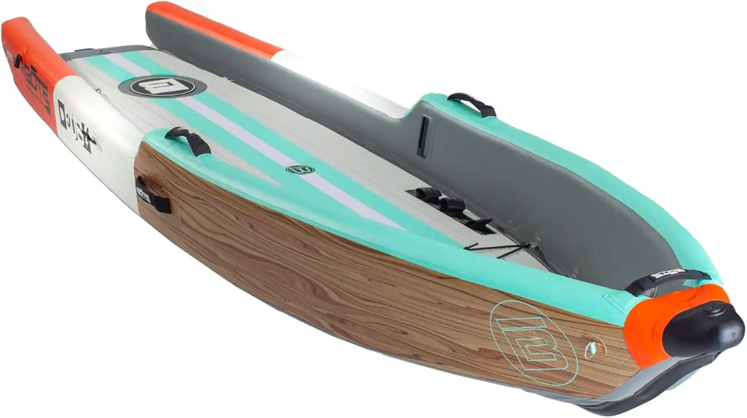 Deus Aero Inflatable MagnePod Compatible Kayak for Adults Kids includes Travel Bag 1 Person Single Rider Blow Up Kayaking