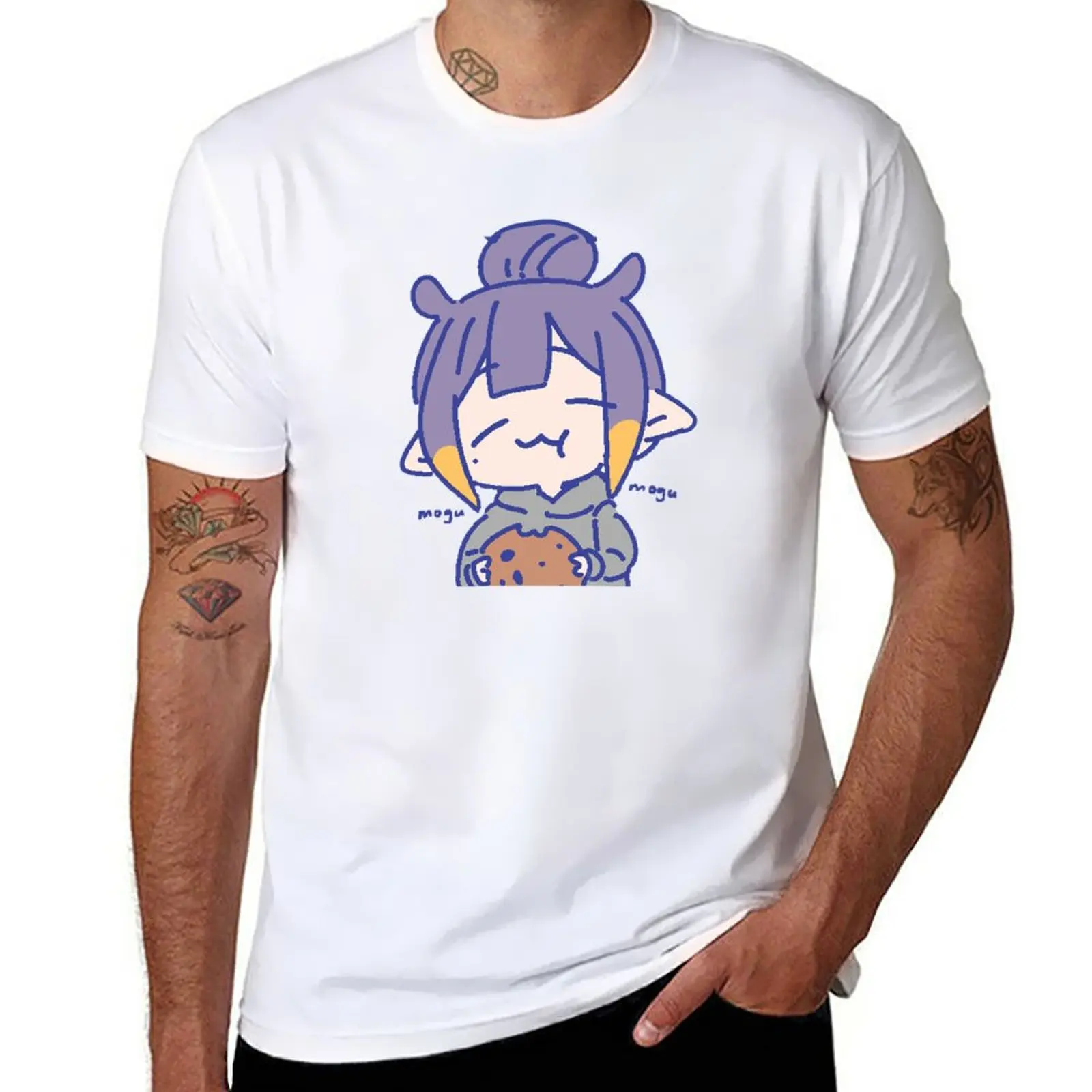 New Ina Mogu Mogu T-Shirt Vestiti Estetici Camicia Con Stampa Animalier Per Ragazzi Magliette Personalizzate Abbigliamento Uomo