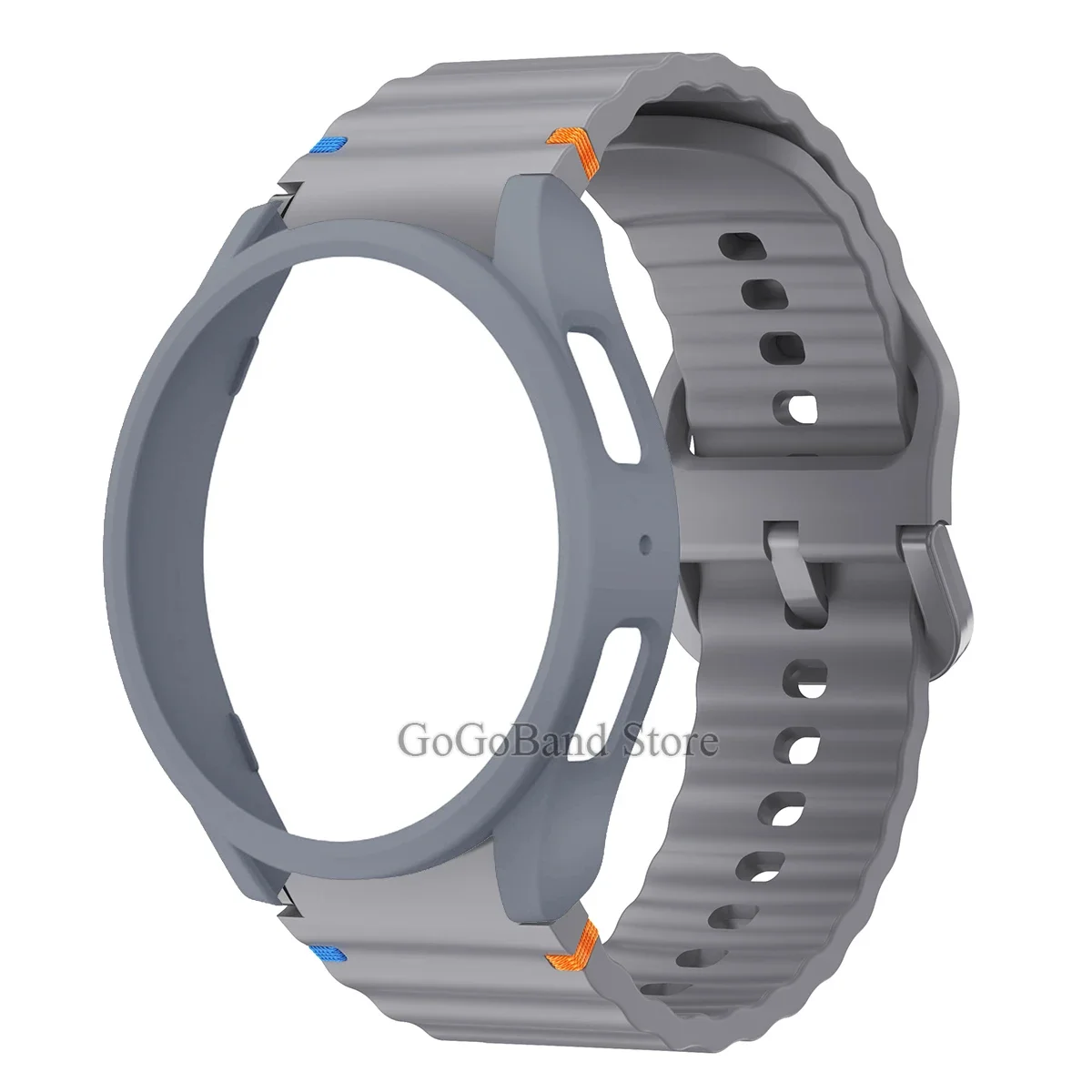 Premium Silicone Sport Band with Protective Case
