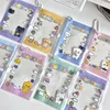 1 Pcs Kpop Photocard Holder Keychain Cardholder Plastic Cover Kawaii Korean Key Chain Card Covers 3