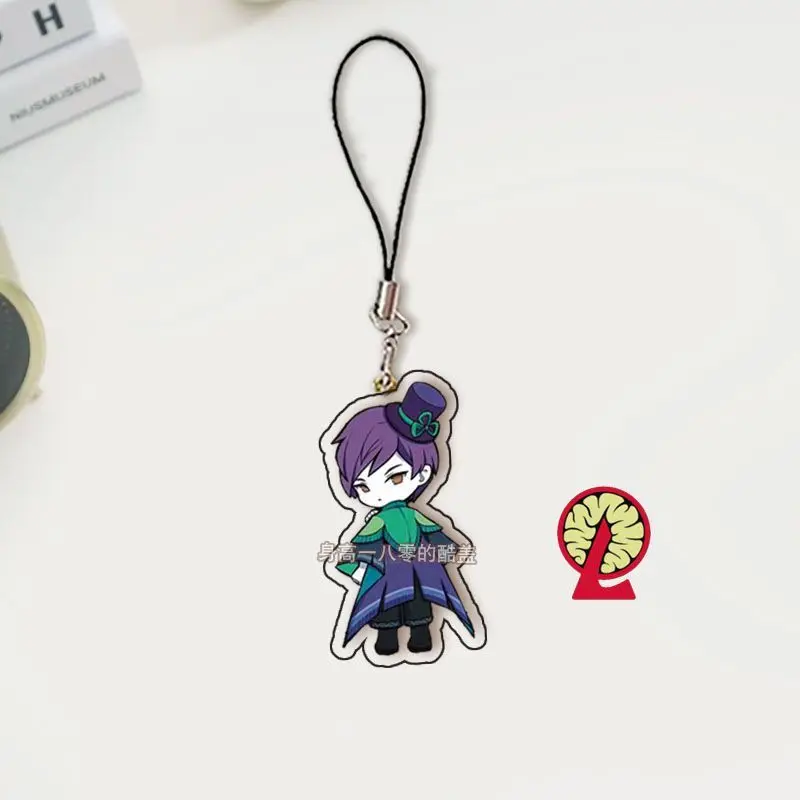 Lobotomy corporation 휴대폰 스트랩, Ruina 랜야드 애니메이션 도서관, 아이폰 패션 휴대폰 스트랩, 걸이식 로프 선물