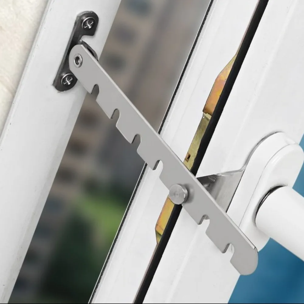Window Opening Limit Size Wind Brace Inside Opening Multigear Child Safety Lock Firm Safety Stop Anti-fall Lock Home