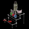1 Set Cosmetics Perfume Organizer Nail Polish Display Holder Storage Display Stand, Transparent Acrylic Countertop Storage Rack 4