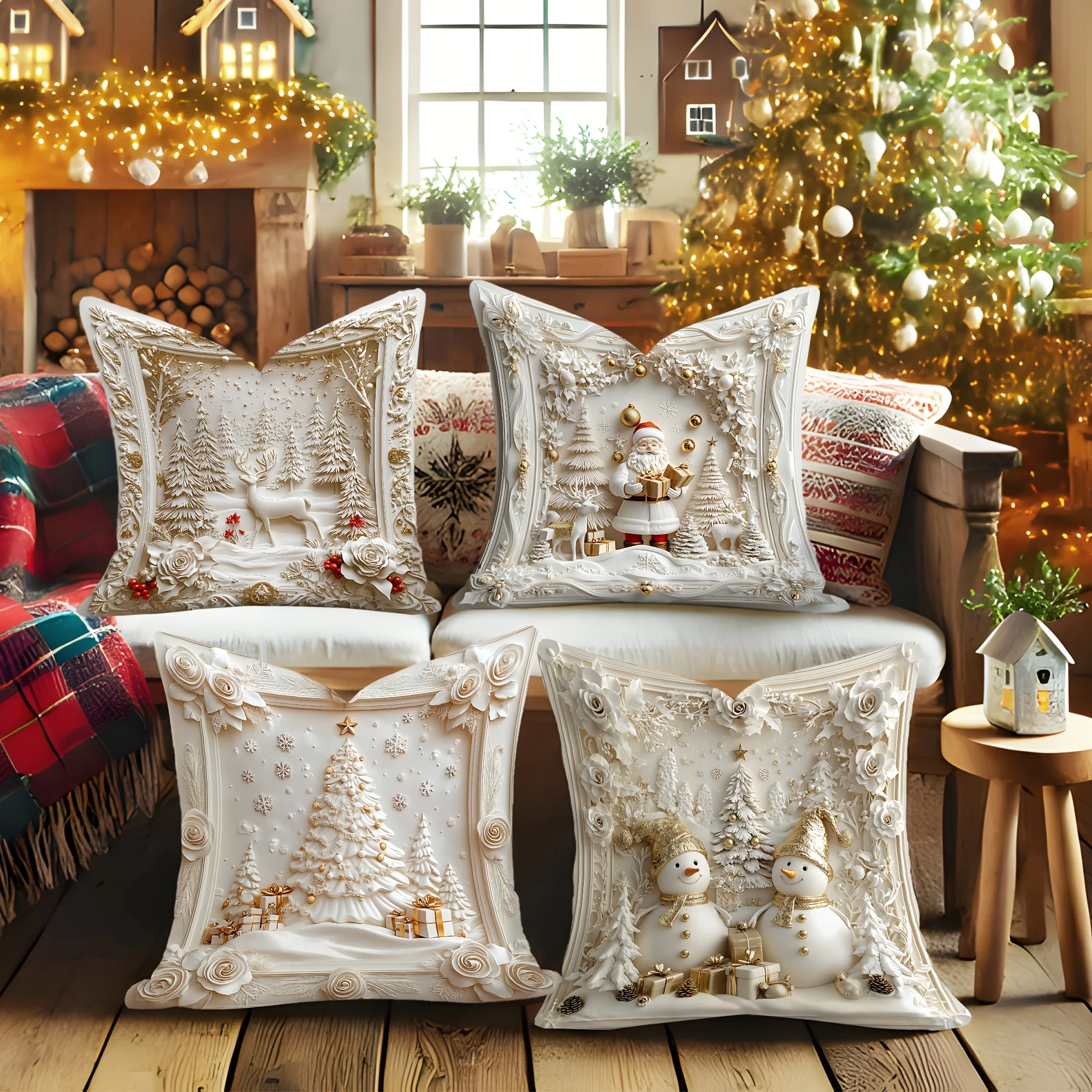 Christmas Pillow Cover 1