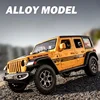 1:22 Jeeps Wrangler Rubicon Alloy Model Car Toy Diecasts Metal Casting Pull Back Sound and Light Car Toys For Children Vehicle 4