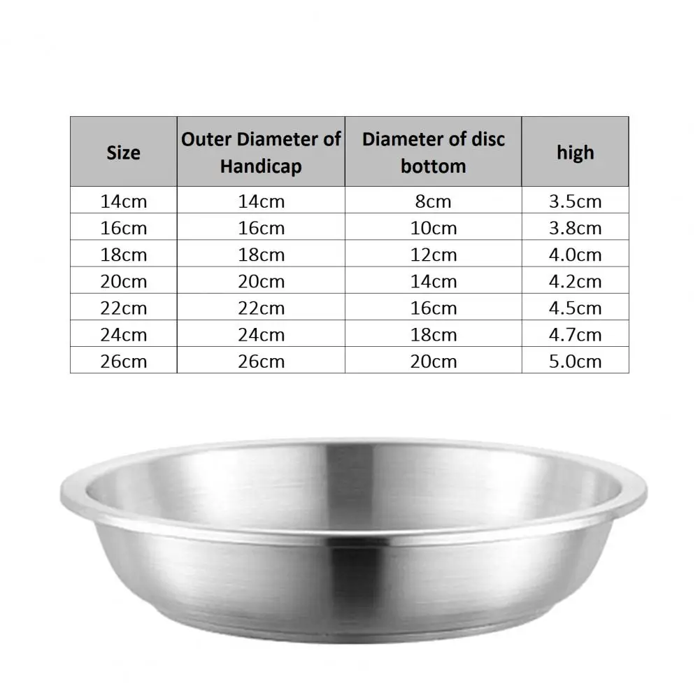 Stainless Steel Plates Temperature Resistant Matte Texture Multi-functional Space-saving Camping Dinner Plate Dish Ourdoor camping cutlery portable tableware portable cutlery titanium tableware