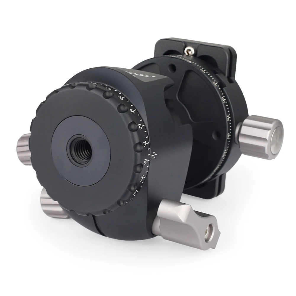 Tripod Ball Head CH40 Low Profile Damping Fine Tune Panoramic Lower Gravity Center Smooth Operation