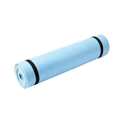 Women's Non - Slip Yoga & Fitness Mat - Cushioned Exercise Pad - 180 x 50 x 0.6cm (Sky Blue)