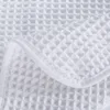 Microfiber Oversize Quick Dry Lint Free Bath Towel, 60 x 30 in, 4 Pack (White, Waffle Weave) 3