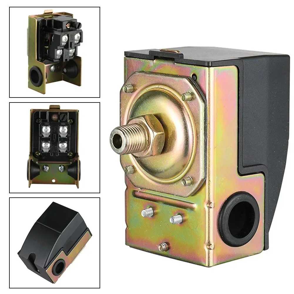 Automatic Adjustable Water Pressure Switch Pressure Controller 1/4" 1.4-2.8kg Water Switch（External Thread