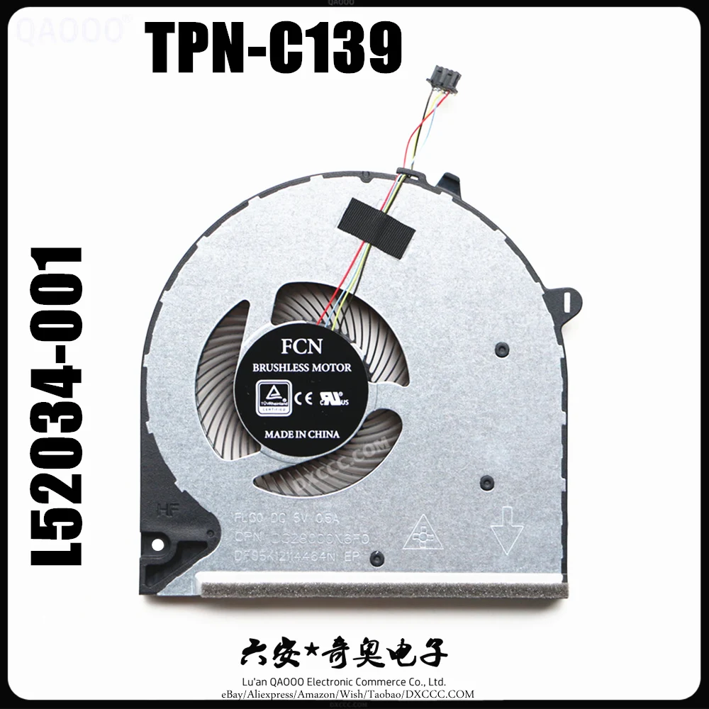 Ventilador Portátil da Cpu para hp 250 g8 255 g8 255 g9 250 g9 15-gw0013la 15-gw0005la Ventilador Portátil - Imagem 2